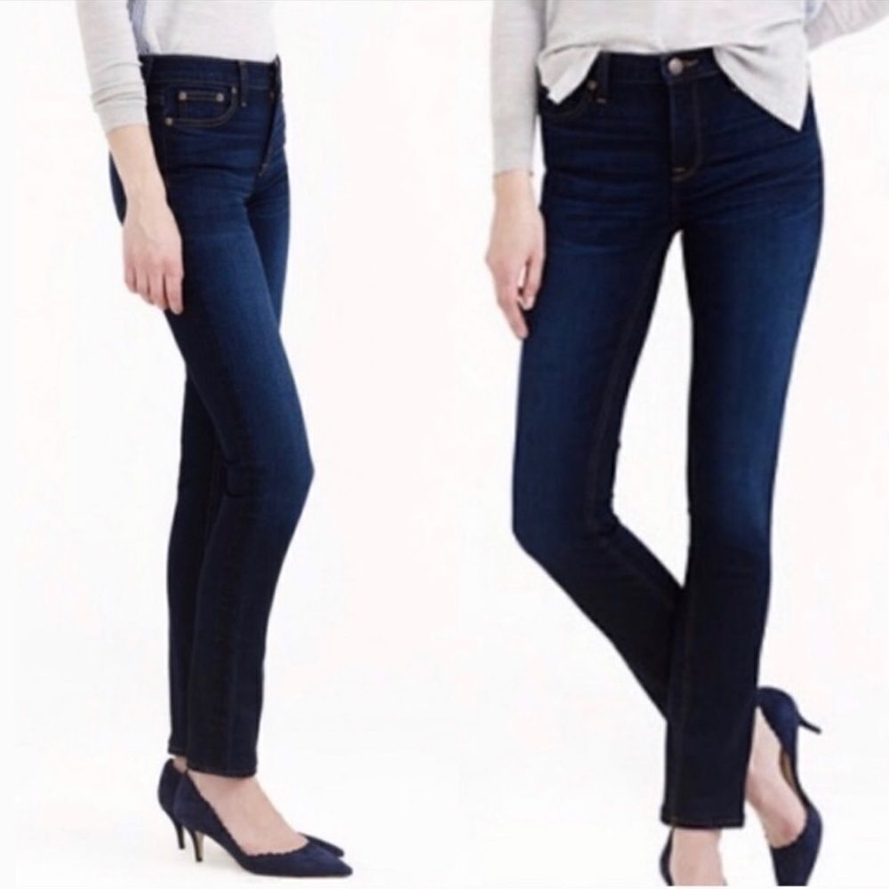 J.Crew Reid Cone Denim Slim Straight Jeans Size 26